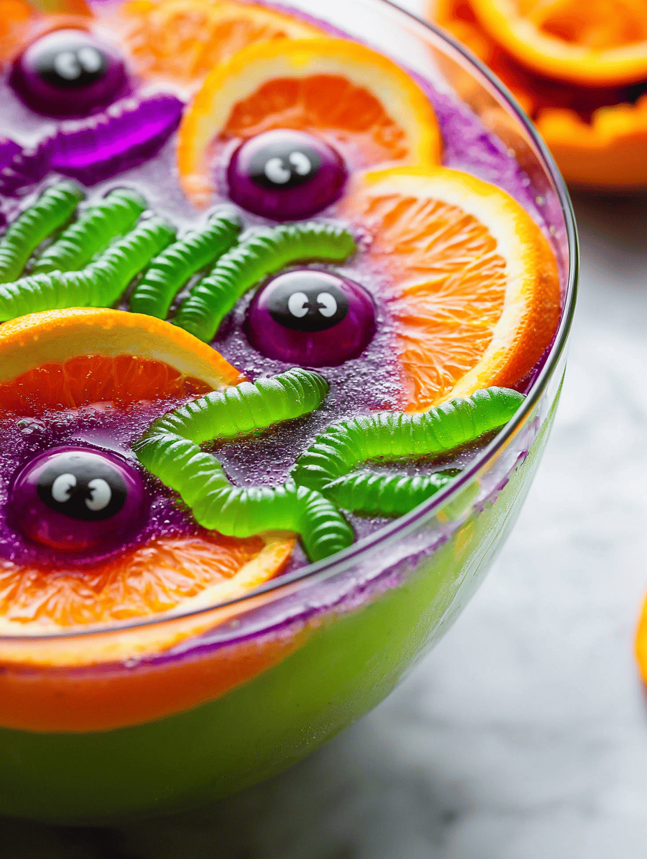 Spooky Sips: The Haunted Halloween Monster Mash Punch