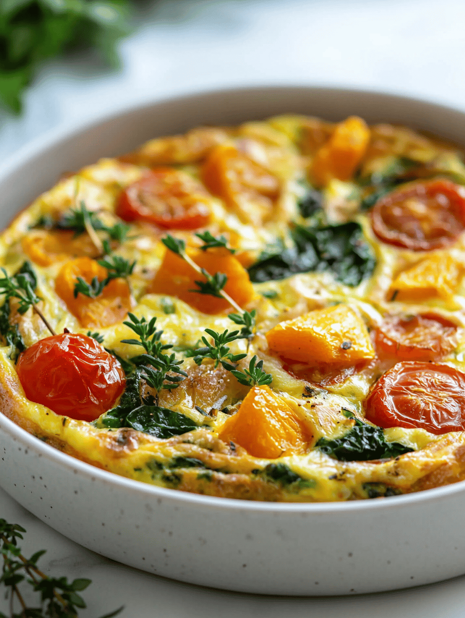 Autumn Harvest Frittata: A Cozy Twist for Fall Mornings