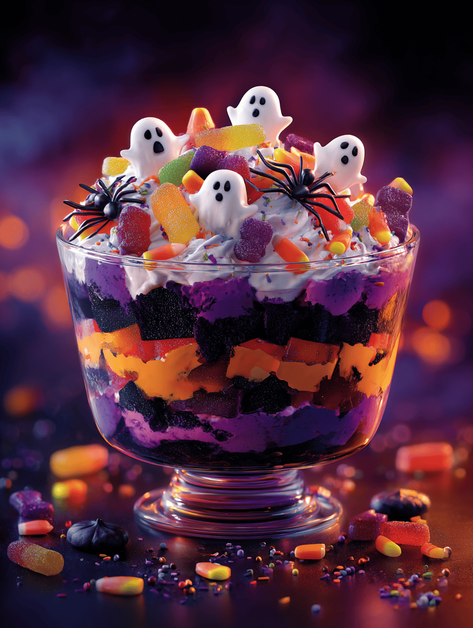 Halloween Trifle: A Spooky Layered Delight with a Twist
