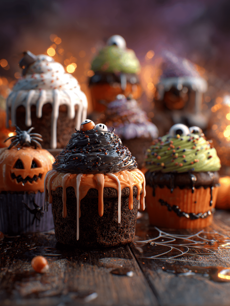 Spooky Cupcakes: A Haunted Twist on a Classic Treat